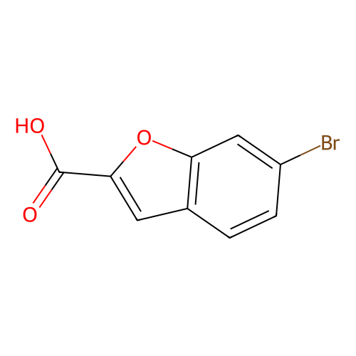 aladdin 阿拉丁 B184546 6-溴苯并呋喃-2-羧酸 439107-94-5 ≥98%