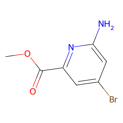 aladdin 阿拉丁 M634914 甲基6-氨基-4-溴-吡啶-2-甲酸酯 885326-88-5 ≥97%
