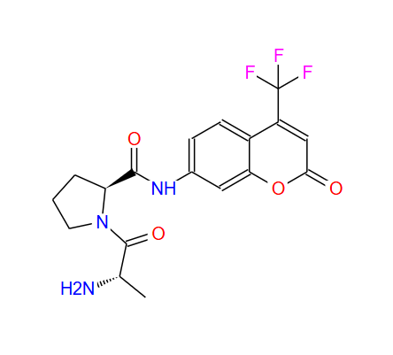 (S)-1-(L-丙氨酰)-N-(2-氧代-4-(三氟甲基)-2H-色烯-7-基)吡咯烷-2-甲酰胺；125791-92-6；