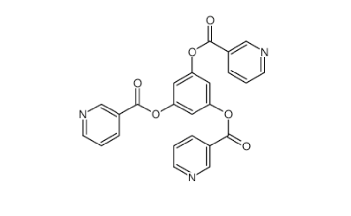 1,3,5-苯三甲酸三(3-吡啶甲酯)；苯-1,3,5-三基三烟酸酯 3468-40-4