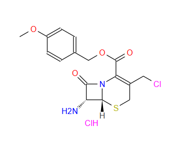 7-氨基-3-氯甲基-3-头孢唑啉-4-羧酸对甲氧苄盐酸盐