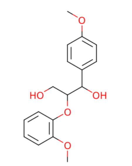 2-(2-甲氧基苯氧基)-1-(4-甲氧基苯基)丙烷-1,3-二醇  92409-15-9