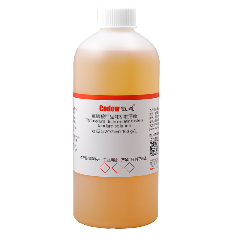 重铬酸钾品味标准溶液 c(K2Cr2O7)=0.060 g/L