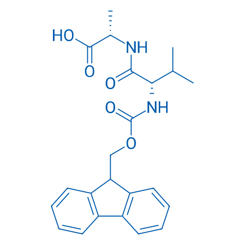 (S)-2-((S)-2-((((9H-芴-9-基)甲氧基)羰基)氨基)-3-甲基丁酰胺基)丙酸