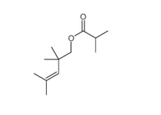 2,2,4-三甲基戊-3-烯基 2-甲基丙酸酯 3494-69-7