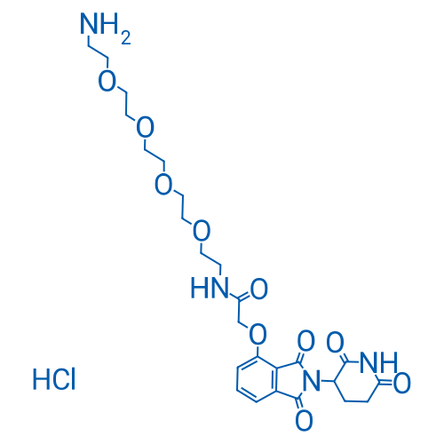 N-(14-氨基-3,6,9,12-四氧杂十四烷基)-2-((2-(2,6-二氧代哌啶-3-基)-1,3-二氧代异吲哚啉-4-基)氧基)乙酰胺盐酸盐