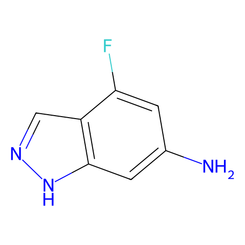 aladdin 阿拉丁 F634928 4-氟-1H-吲唑-6-胺 885520-07-0 ≥97%