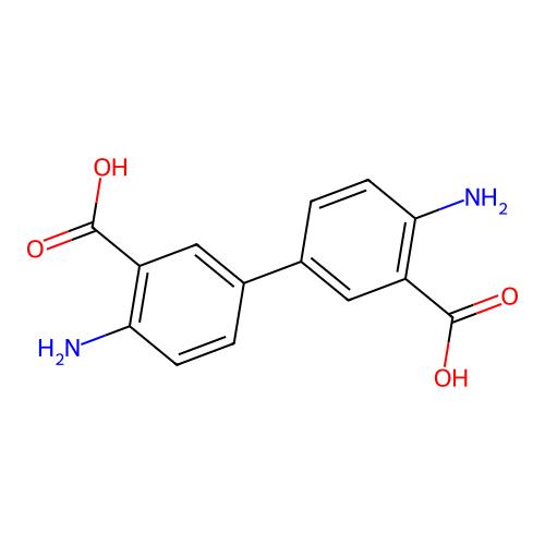 aladdin 阿拉丁 D693620 4,4'-二氨基-[1,1'-联苯]-3,3'-二羧酸 2130-56-5 ≥97%