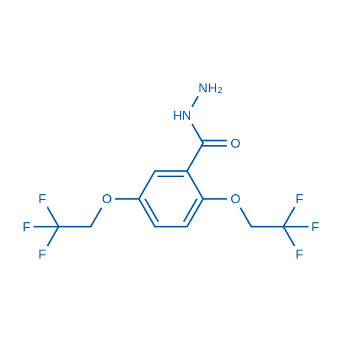 2,5-二(2,2,2-三氟乙氧基)苯甲酰肼