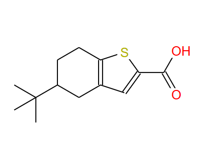 5-叔丁基-4,5,6,7-四氢苯并噻吩-2-羧酸；126231-22-9；