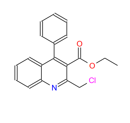 2-(氯甲基)-4-苯基喹啉-3-甲酸乙酯；126334-84-7；