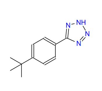 5-[4-(叔丁基)苯基]-2H-1,2,3,4-四唑；126393-38-2；