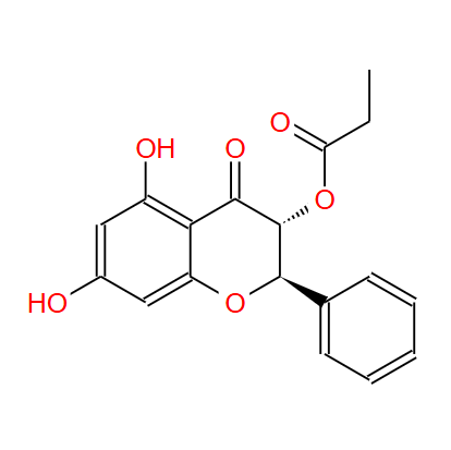 短叶松素-3-O-丙酸酯；126394-70-5；