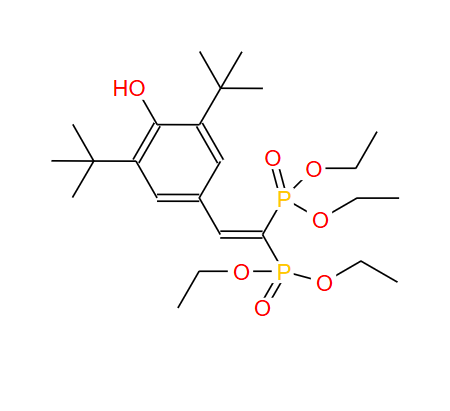 (2-(3,5-二叔丁基-4-羟基苯基)乙烯-1,1-二基)双(膦酸)四乙酯；126411-39-0；