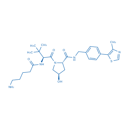 	(2S,4R)-1-((S)-2-(5-氨基戊氨基)-3,3-二甲基丁酰基)-4-羟基-N-(4-(4-甲基噻唑-5-基)苄基)吡咯烷-2-甲酰胺