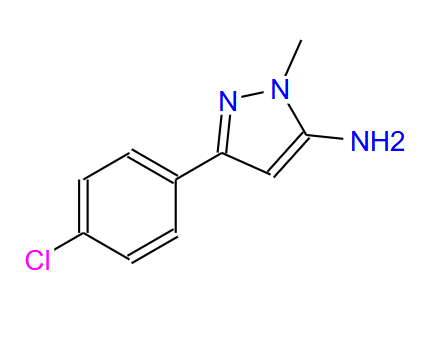 3-(4-氯苯基)-1-甲基-1H-吡唑-5-胺；126417-82-1；