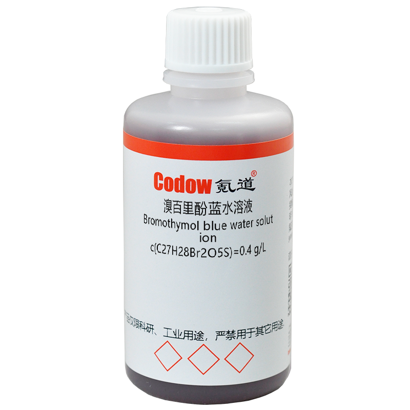 溴百里酚蓝水溶液 c(C27H28Br2O5S)=0.4 g/L