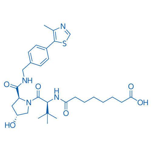 8-(((S)-1-((2S,4R)-4-羟基-2-((4-(4-甲基噻唑-5-基)苄基)氨基甲酰基)吡咯烷-1-基)-3,3-二甲基-1-氧代丁烷-2-基)氨基)-8-氧代辛酸