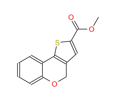 4H-[1]-苯并吡喃[4,3-B]噻吩-2-羧酸甲酯；126522-01-8；
