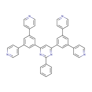 4,6-双(3,5-二(4-吡啶)基苯基 )-2-苯基嘧啶丨1097652-83-9