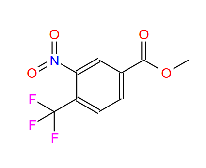3-硝基-4-三氟甲基苯甲酸甲酯；126541-81-9；