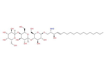 α-D-Gal-(1→4)-β-D-Gal-(1→4)-β-D-Glc-1→O-sphingosine；126550-86-5；
