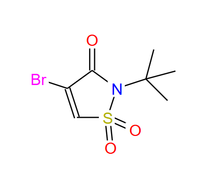 4-溴-2-(叔丁基)异噻唑-3(2H)-酮1,1-二氧化物；126623-65-2；