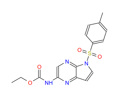 N-[5-[(4-甲基苯基)磺酰基]-5H-吡咯并[2,3-B]吡嗪-2-基]氨基甲酸乙酯