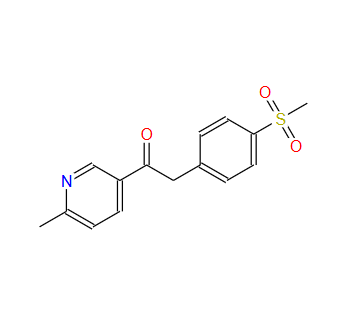 1-(6-甲基吡啶-3-基)-2-[4-(甲基磺酰基)苯基]乙酮