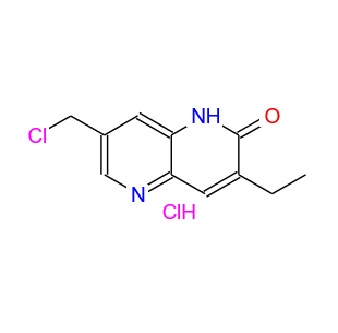 3-乙基-7-(氯甲基)-1,5-萘啶-2(1H)-酮盐酸盐   7-(Chloromethyl)-3-ethyl-1,5-naphthyridin-2(1H)-one hydrochloride   2589531-79-1 