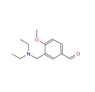  3-(((二乙氨基)甲基)-4-甲氧基苯甲醛    3-((Diethylamino)methyl)-4-methoxybenzaldehyde  128501-82-6  