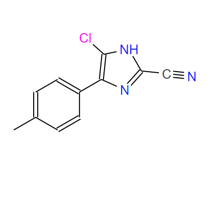 120118-14-1  5-氯-2-氰基-4-(4-甲基苯基)咪唑