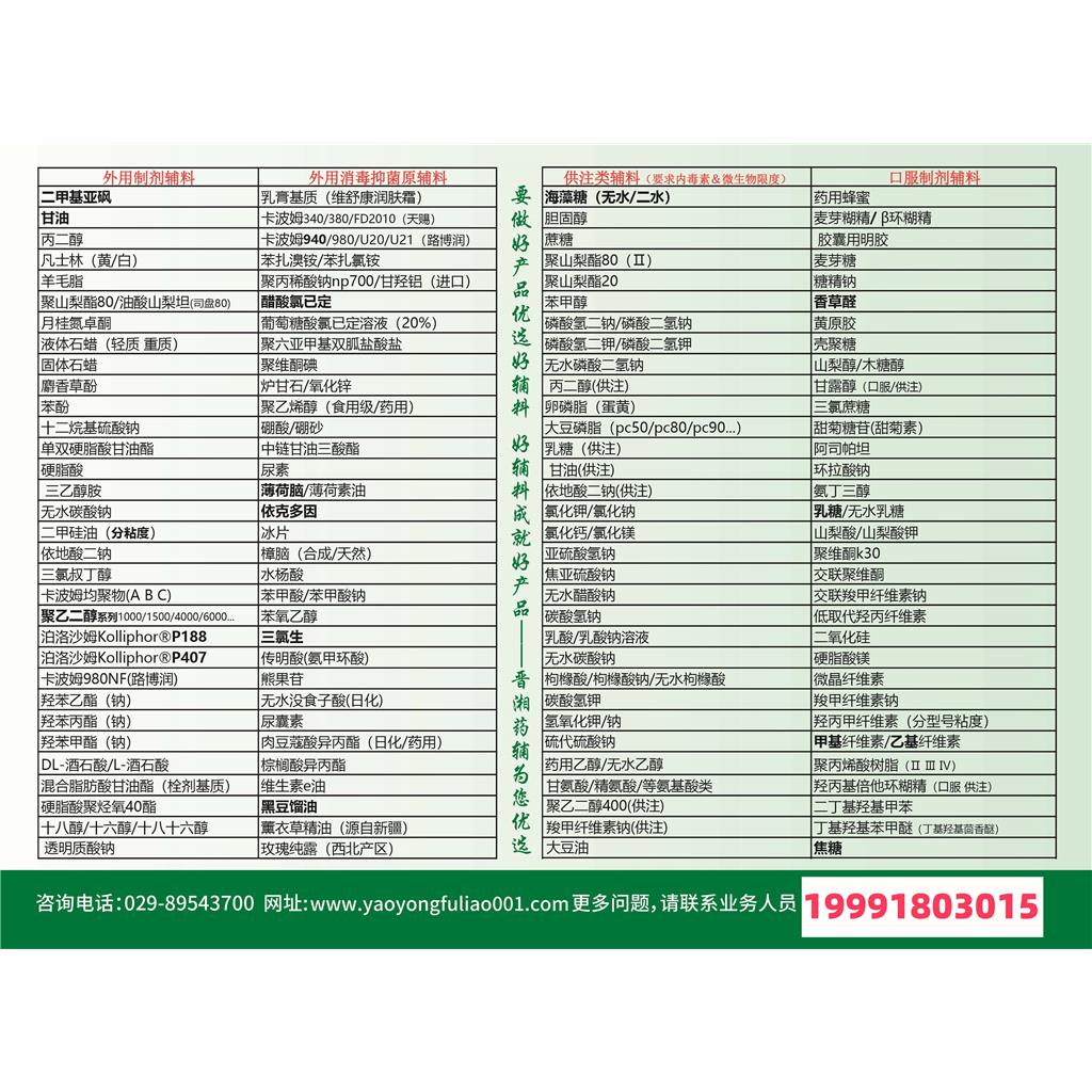 聚氧乙烯（40）氢化蓖麻油-RH40，巴斯夫，1kg起订