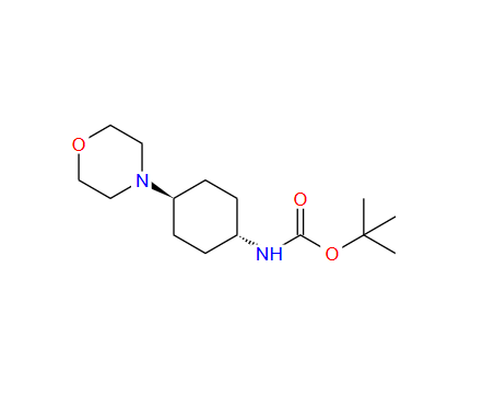 (反式-4-吗啉代环己基)氨基甲酸叔丁酯  558442-96-9 
