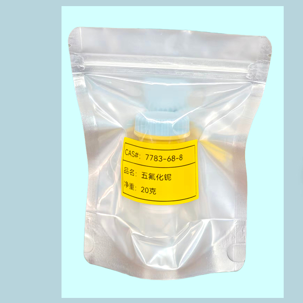 五氟化铌白色固体