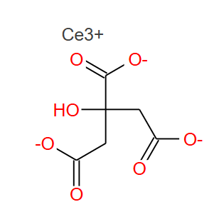 512-24-3；柠檬酸铈；cerium(3+) 2-hydroxypropane-1,2,3-tricarboxylate