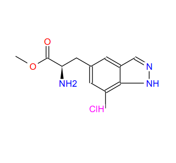 (R)-2-氨基-3-(7-甲基-1H-吲唑-5-基)丙酸甲酯二盐酸盐