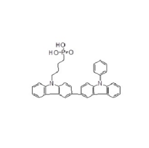 4PABCz, [4-(9H-9’-苯基-3，3‘-二联咔唑-9-基)丁基]磷酸