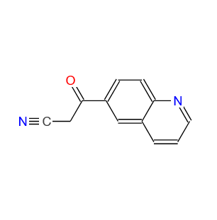3-氧代-3-(喹啉-6-基)丙腈    3-Oxo-3-(quinolin-6-yl)propanenitrile   249937-48-2