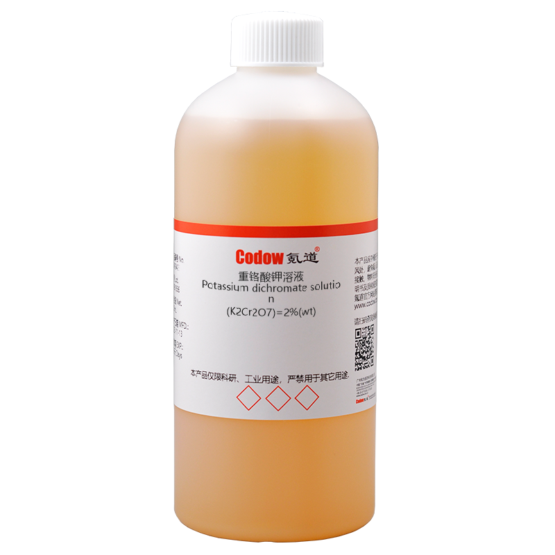 重铬酸钾溶液 (K2Cr2O7)=2%(wt)