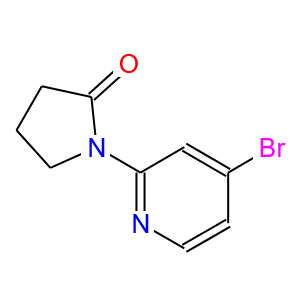 1-(4-溴吡啶-2-基)吡咯烷-2-酮    1-(4-Bromopyridin-2-yl)pyrrolidin-2-one    1142194-39-5
