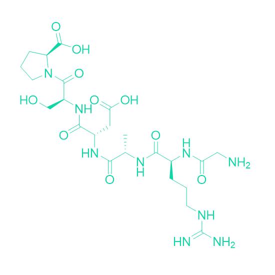 143P45 H-Gly-Arg-Ala-Asp-Ser-Pro-OH 99896-86-3.png 143P45 H-Gly-Arg-Ala-Asp-Ser-Pro-OH 99896-86-3.png