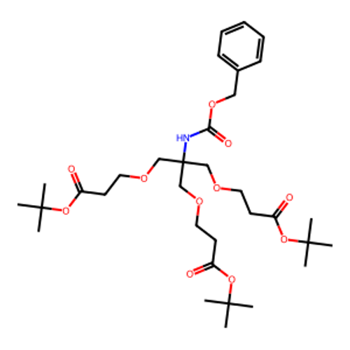 3-(2-{[(苄氧基)羰基]氨基}-3-(3-叔丁氧基)-3-氧代丙氧基)-2-[(3-(叔丁氧基)-3-氧代丙氧基)甲基]丙氧基)丙酸叔丁酯