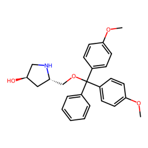 (3R,5S)-5-[双(4-甲氧基苯基)苯基甲氧基)甲基]吡咯烷-3-醇