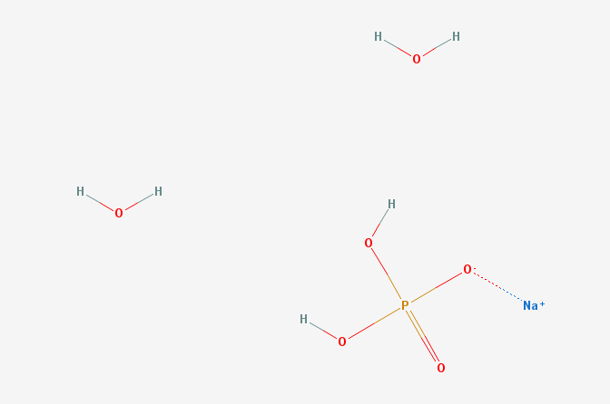 二水合磷酸二氢钠 分析纯 AR,≥99.0%