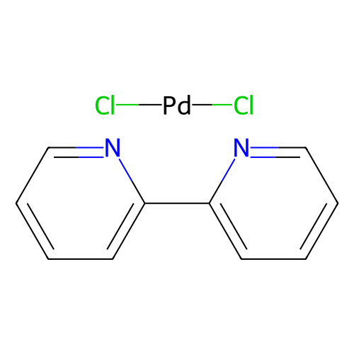 aladdin 阿拉丁 B488378 (2,2'-联吡啶)二氯钯(II) 14871-92-2 Pd≥30.8%