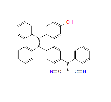 2-((4-(2-(4-羟基苯基)-1,2-二苯基乙烯基)苯基)(苯基)亚甲基)丙二腈 