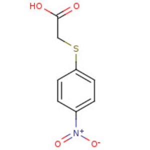 aladdin 阿拉丁 A694049 2-[(4-硝基苯基)硫烷基]乙酸 3406-75-5 ≥95%