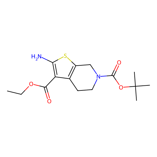 aladdin 阿拉丁 A132053 6-(叔丁基)-3-乙基-2-氨基-4,7-二氢噻吩[2,3-C]吡啶二甲酸叔丁酯 193537-14-3 ≥97%