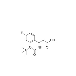 aladdin 阿拉丁 A699897 3-(Boc-氨基)-3-(4-氟苯基)丙酸 284493-72-7 ≥97%